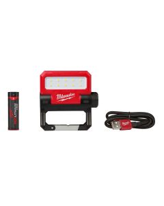 MLW2114-21 image(1) - Milwaukee Tool REDLITHIUM USB  ROVER Pivoting Flood Light