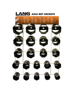 Lang Tools (Kastar) 22PC Axle Nut Display