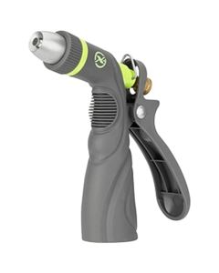 Legacy Manufacturing Flexzilla Garden Hose Nozzle, Metal Adjustable Pistol Grip, ZillaGreen