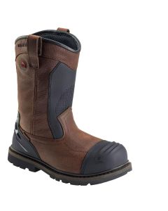 FSIA7896-7.5M image(0) - Avenger Hammer Wellington Series - Men's Boots - Carbon Nano-Fiber Toe - IC|EH|SR|PR|MT - Brown/Black - Size: 7.5M