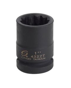SUN432ZT image(0) - SUNEX 1" THIN 12 POINT SOCKET 3/4 DR.