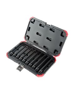 SUN2639L image(1) - SUNEX Sunex Tools 10-Piece 1/2 in. Drive Metric Impact