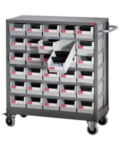 ShopSol PART CABINET STEEL MOBILE - 30 DRAWERS