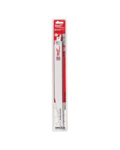 MLW48-01-2711 image(1) - Milwaukee Tool The WRECKER Multi-Material SAWZALL Blade 12" 7/11TPI BULK 25
