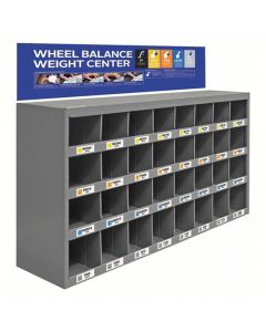 Wegmann Automotive Perfect Equipment Wheel Weight Wall Rack
