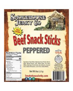 THS619793-89382 image(0) - Tender Heifer Snack Co. Peppered Beef Sticks Beef Sticks