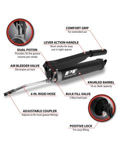 Wilmar Corp. / Performance Tool High Volume Lever Action Grease Gun