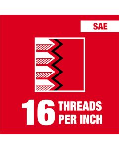 MLW49-57-5378 image(1) - Milwaukee Tool 3/4"-16 NF 1-7/16" Hex Threading Die