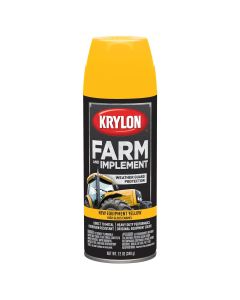 Krylon Krylon Farm/Implement; New Equipment Yellow; 12 oz