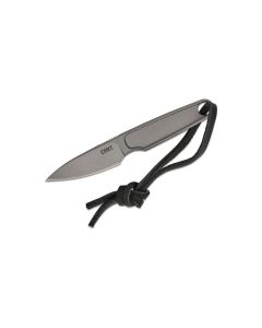 CRK7066 image(0) - CRKT (Columbia River Knife) HangTi Fixed Blade EDC Knife - Silver