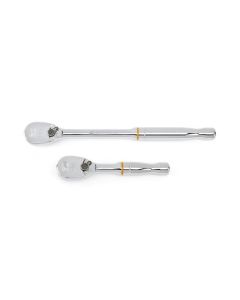 KDT81253T image(1) - GearWrench 2 Pc. 3/8 Inch Drive 90-Tooth Compact Head Teardrop Ratchet Set