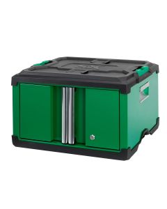 SKTSK03103 image(1) - S K Hand Tools Modular Stackable Storage Tool Box, 2-Door Steel Box