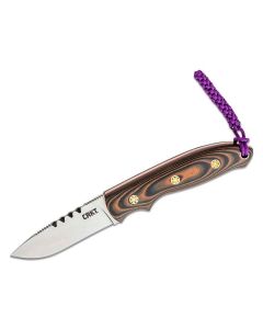 CRK2861 image(0) - CRKT (Columbia River Knife) HuntN Fisch Fixed Blade Hunting Knife - Brown
