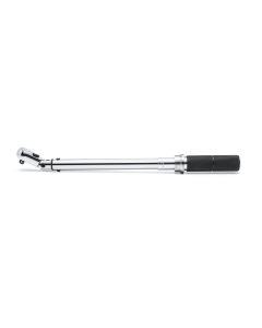KDT85086M image(2) - GearWrench 3/8 Inch Drive Flex Head Micrometer Torque Wrench 5-75 ft/lbs.