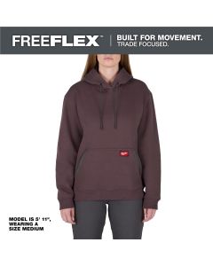 MLWF251P-S image(0) - Milwaukee Tool Women's FREEFLEX Pullover Hoodie- Purple - S