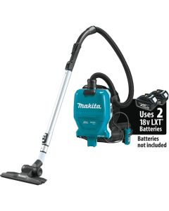 MAKXCV09Z image(0) - 18V X2 (36V) LXT Lith-Ion Brushless Cordless 1/2 Gallon HEPA Filter Backpack Dry Vacuum Kit (5.0Ah)