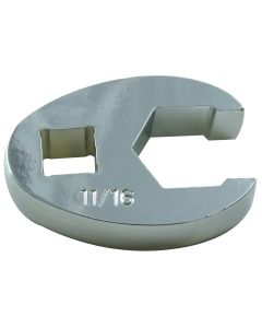 KTI22322 image(0) - K Tool International Wrench 11/16 Inch Flare Nut Crowfoot 6 Point 3/8 Drive