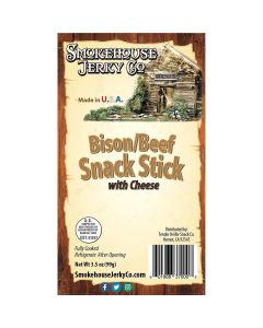 THS601968370008 image(0) - Tender Heifer Snack Co. Bison Beef Snack Stick W/Cheese