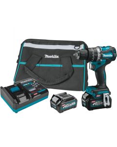 MAKGPH02D image(0) - 40V max XGT&reg; Compact Brushless Cordless 1/2" Hammer Driver-Drill Kit (2.5Ah)