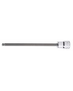 KDT80440 image(0) - GearWrench 3/8 Inch Drive Long Ball End Hex Bit SAE Socket 3/8 Inch