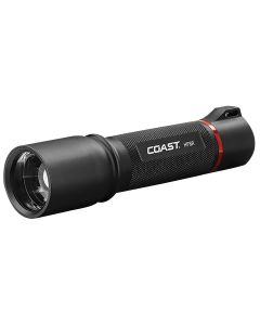 COS21498 image(1) - COAST Products HP8R 1000 Lumen High Performance Alkaline or Lithium Ion Battery  Rechargeable LED Flashlight with Slide Focus - Black