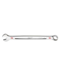 MLW45-96-9412 image(3) - Milwaukee Tool 3/8" SAE Combination Wrench, 12-Point, Steel, Chrome, Ergonomic, I-Beam Handle