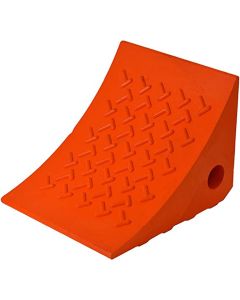 AME Wheel Chock Orange Urethane