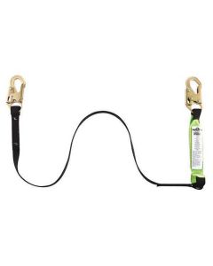 PeakWorks PeakWorks - Shock Absorbing Lanyards - Tear Pack 1" Webbing -  Single Leg - Weight Capacity 130 to 310 Lbs - 4'