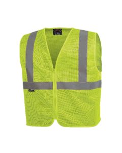 Pioneer Pioneer - Mesh Safety Vest No Pockets - Hi-Vis Yellow/Green - Size 4XL