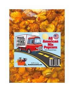 Tender Heifer Snack Co. 5oz All AmericanMix Popcorn- Butter, Caramel & Cheese