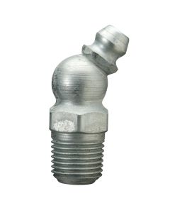 Alemite Leakproof Fitting, Buna-N Seal, 30 Degree Angle