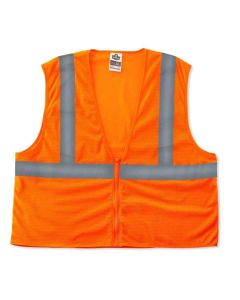 ERG20987 image(0) - Ergodyne 8205Z 2XL/3XL Orange Type R Class 2 Super Mesh Vest