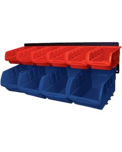Wilmar Corp. / Performance Tool 10 bin wall mount storage rk