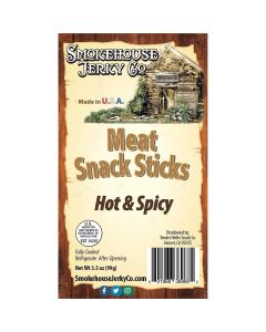 THS601968369682 image(0) - Tender Heifer Snack Co. Hot & Spicy Flavored Meat Snack Sticks