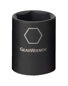 KDT84577N image(0) - GearWrench 1/2 Inch Drive 6 Point Deep Impact Metric Socket 19mm