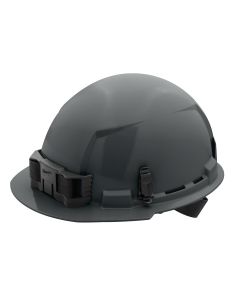 MLW48-73-1114 image(1) - Milwaukee Tool BOLT Gray Front Brim Hard Hat w/4pt Ratcheting Suspension (USA) - Type 1, Class E
