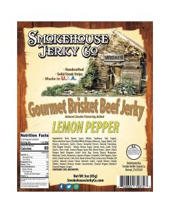 THS602822-758727 image(0) - Tender Heifer Snack Co. Lemon Pepper Beef Jerky 3  Ounce - Beef Jerky