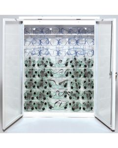 SRWS90494 image(0) - Sellstrom Sellstrom - Monitor 2000 Germicidal Cabinet for Safety Glasses and Goggles