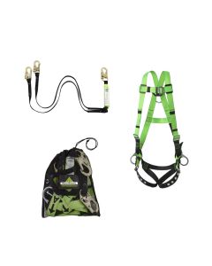 SRWV8252346 image(0) - PeakWorks PeakWorks - Contractor Kit: Harness, Lanyard, Mesh Bag
