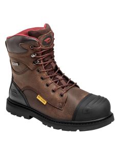 FSIA7556-10M image(0) - Avenger Hammer Series - Men's Met Guard 8" Work Boot - Carbon Toe - CN | EH | PR | SR - Brown - Size: 10M