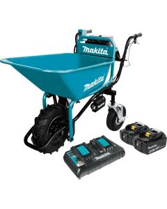MAKXUC01PTX1 image(0) - Makita 18V X2 Cordless Power-Assisted Wheelbarrow Kit