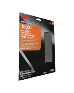 MMM32023 image(1) - 3M PAPER SHEETS-9" X 11" MICRO FINE 1500 5/PK 10PK/CS