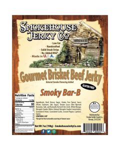 THS700425-409456 image(0) - Tender Heifer Snack Co. Smoky BBQ Beef Jerky 7  Ounce - Beef Jerky