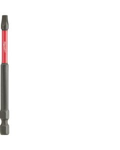 MLW48-32-4573 image(0) - Milwaukee Tool SHOCKWAVE 3-1/2&rdquo; Impact Square Recss #3 Power Bit