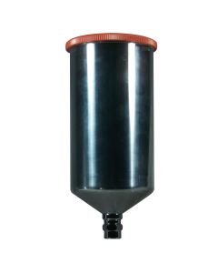 ASTPCU3501S image(1) - Astro Pneumatic Aluminum Gravity Feed Cup w/ Screw On Lid