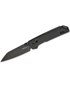 KER2051RBLK image(1) - Kershaw MIni Iridium Reverse Tanto Manual DuraLock Reverse Tanto Blade EDC Folding Pocket Knife - Black