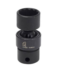 SUN316ZUM image(0) - SUNEX SOC 16MM 3/8D IMP UNIV 12PT BLK