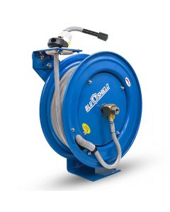 BLBPWRHD1435-NM image(0) - BluBird Blushield Polyester Pressure Washer Hose Reel Heavy Duty Single Arm Assembly 1/4" x 35'