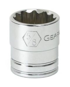 KDT80212 image(0) - GearWrench 1/4 Inch Drive 12 Point Standard SAE Socket 1/4 Inch
