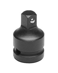 SOC 1/2 3/8D ADPT IMP SQ MALE BLK